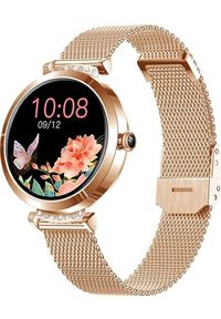 Smartwatch Hagen HC23.110.1410 Różowe złoto. Rodzaj zegarka: smartwatch. Kolor: wielokolorowy, złoty, różowy