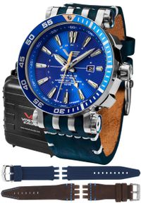 Zegarek męski Vostok Europe NH34-575A716LBL niebieski. Kolor: niebieski #1