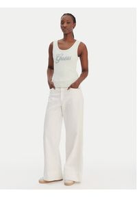 Guess Top W6GP22 K2954 Zielony Regular Fit. Kolor: zielony. Materiał: syntetyk #5