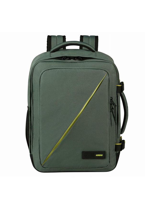 AMERICAN TOURISTER - Plecak kabinowy American Tourister Take2cabin. Kolor: zielony