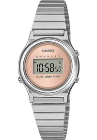 Zegarek Casio Vintage Zegarek damski Casio LA700WE-4AEF srebrny. Kolor: srebrny. Styl: vintage #1