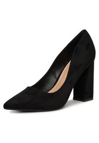 DeeZee Czółenka XLO-BLACK SU Czarny. Kolor: czarny. Materiał: materiał #2