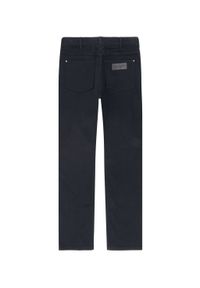 Wrangler - WRANGLER GREENSBORO MĘSKIE SPODNIE MATERIAŁOWE MATERIAŁ BLACK 112341455. Materiał: materiał #6