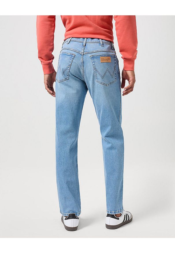 Wrangler - WRANGLER TEXAS MĘSKIE SPODNIE JEANSOWE JEANS DŻINSOWE CLEVER BLUE 112350816 W121018004