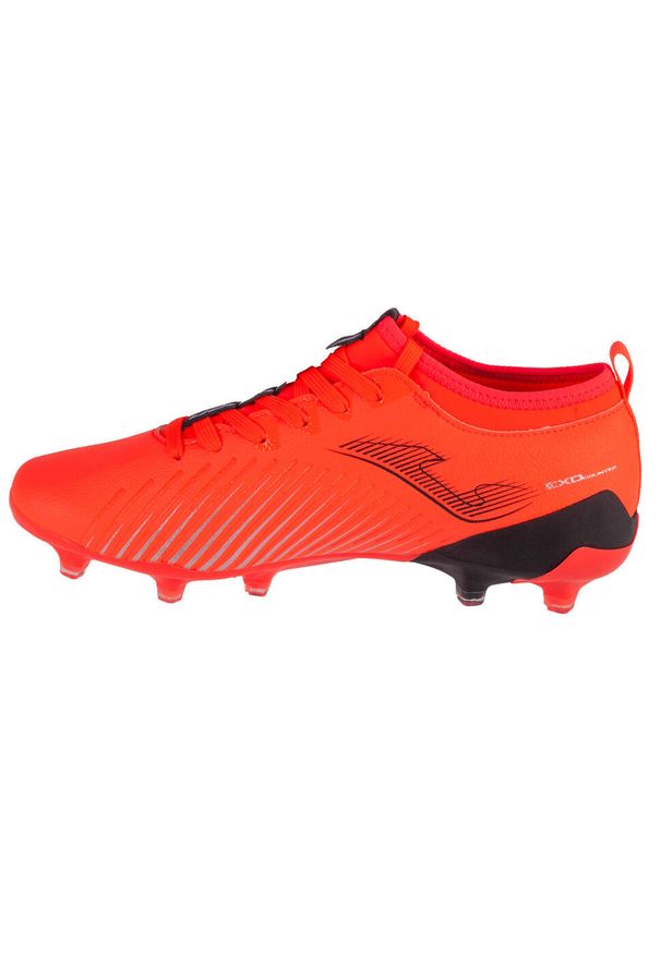 Buty piłkarskie męskie Joma Propulsion Cup. Zapięcie: sznurówki. Kolor: pomarańczowy. Materiał: materiał, syntetyk. Szerokość cholewki: normalna. Sport: piłka nożna