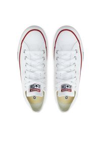 Converse Trampki Chuck Taylor All Star Ox M7652C Biały. Kolor: biały. Materiał: materiał #3
