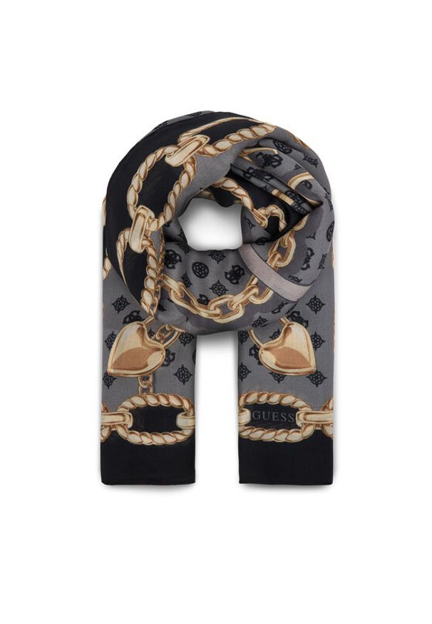 Guess Szalik 180084 Czarny. Kolor: szary