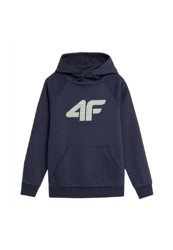 4f - Bluza Dziecięce 4F. Kolor: niebieski