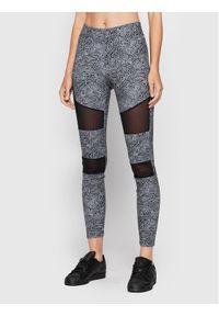 Urban Classics Legginsy Tech Mesh TB4005 Czarny Slim Fit. Kolor: czarny. Materiał: mesh, syntetyk #1