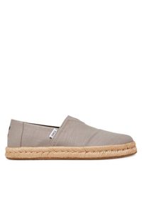 Półbuty Toms. Kolor: szary