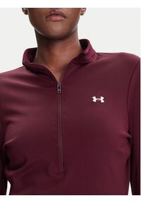 Under Armour Bluza techniczna Ua Motion 6001618 Bordowy Slim Fit. Kolor: czerwony. Materiał: syntetyk #4