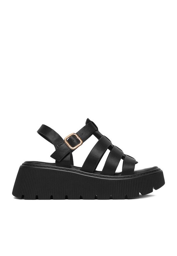 Jenny - Sandały JENNY. Kolor: czarny