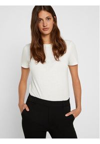 Vero Moda Chinosy Maya 10225280 Czarny Regular Fit. Kolor: czarny. Materiał: wiskoza