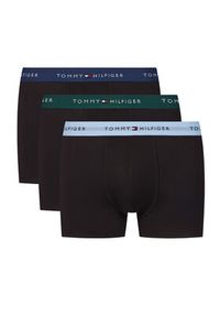 TOMMY HILFIGER - Tommy Hilfiger Komplet 3 par bokserek UM0UM02763 Czarny. Kolor: czarny. Materiał: bawełna #8