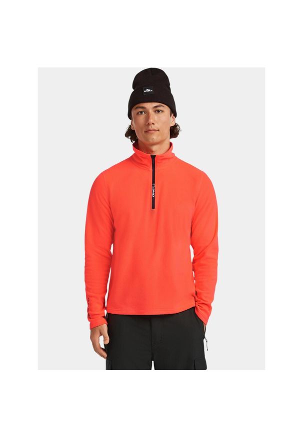 Sweter Męski O'Neill FWC'Cruz Jack's Polartec HZ. Kolor: pomarańczowy, wielokolorowy, żółty. Materiał: polar. Sezon: zima. Sport: turystyka piesza