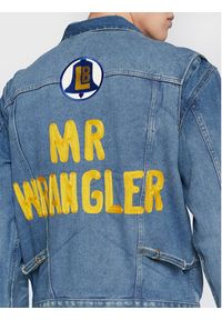 Wrangler Kurtka jeansowa LEON BRIDGES W4J9CI424 112328261 Niebieski Regular Fit. Kolor: niebieski. Materiał: bawełna #3