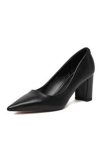 Nine West Czółenka CEO-ZAFIRA-01 Czarny. Kolor: czarny. Materiał: syntetyk, materiał