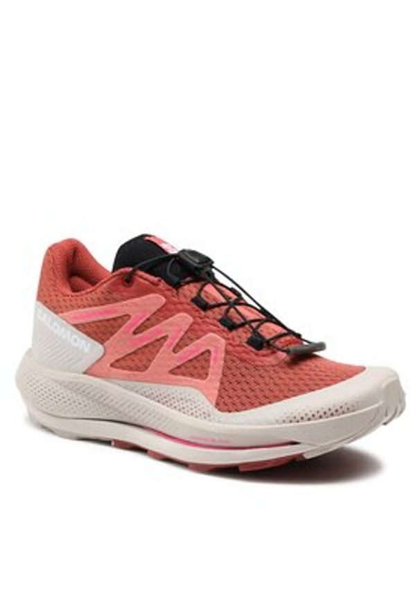 salomon - Salomon Buty do biegania Pulsar Trail L47385500 Czerwony. Kolor: czerwony. Materiał: materiał, syntetyk