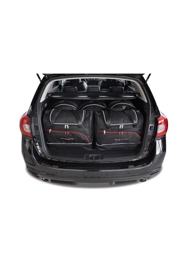 KJUST - Torby Do Bagażnika Subaru Levorg 2015-2018 5Szt Kjust. Kolor: czarny. Styl: sportowy
