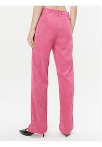 Patrizia Pepe Spodnie materiałowe 2P1542/A184-M471 Różowy Regular Fit. Kolor: różowy. Materiał: syntetyk #2