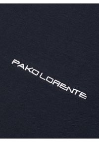 Pako Lorente - PAKO LORENTE – Granatowy t-shirt męski. Kolor: niebieski, biały, czarny. Materiał: bawełna #2