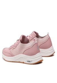 skechers - Skechers Sneakersy Arch Fit S-Miles 155565/MVE Różowy. Kolor: różowy. Materiał: materiał #5