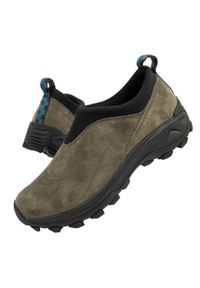 Buty sportowe Merrell Winter Moc 3 J004565 zielone. Okazja: na co dzień. Kolor: zielony. Materiał: skóra, neopren, guma, polar, materiał. Szerokość cholewki: normalna. Sezon: zima, jesień #4