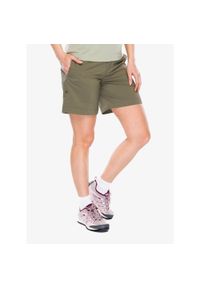 columbia - Spodenki turystyczne damskie Columbia Silver Ridge Utility Short. Kolor: zielony