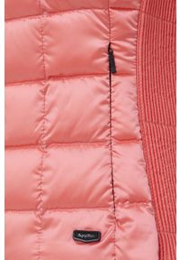 Refrigiwear - RefrigiWear bezrękawnik puchowy damski kolor różowy przejściowy. Kolor: różowy. Materiał: puch. Długość rękawa: bez rękawów. Wzór: gładki #6