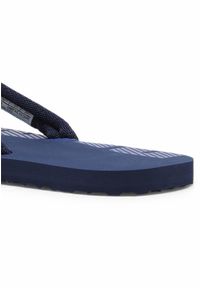 Klapki Puma Epic Flip V2 unisex. Kolor: niebieski. Materiał: materiał, syntetyk