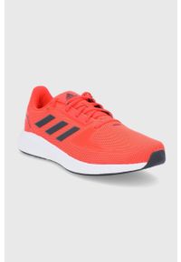 Adidas - adidas Buty kolor pomarańczowy. Nosek buta: okrągły. Zapięcie: sznurówki. Kolor: pomarańczowy. Materiał: materiał, włókno, guma. Sport: bieganie #2