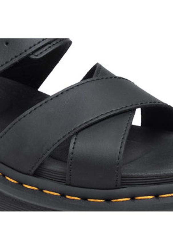 Dr. Martens Sandały Voss II 26799001 Czarny. Kolor: czarny. Materiał: skóra