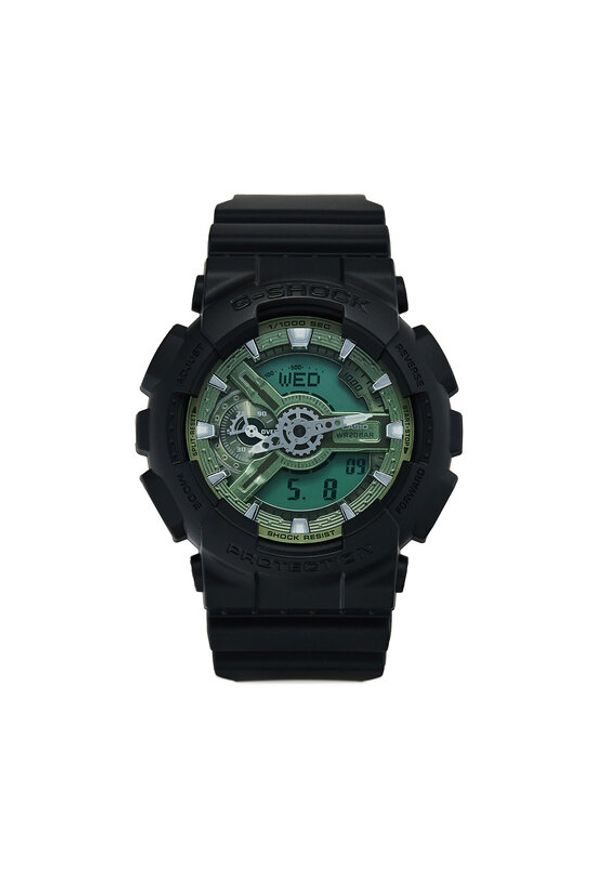 G-Shock Zegarek Classic GA-110CD-1A3ER Czarny. Kolor: czarny. Materiał: syntetyk