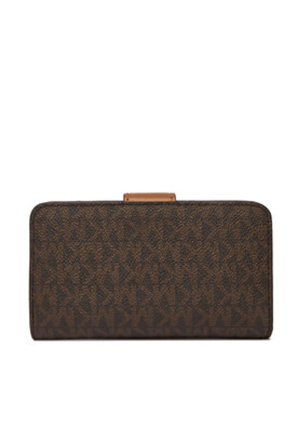 MICHAEL Michael Kors Portfel Pop 32S6G17F8B Brązowy. Kolor: brązowy. Materiał: skóra