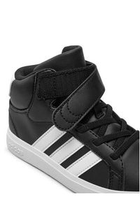 Adidas - adidas Sneakersy Grand Court Mid IE3863 Czarny. Kolor: czarny. Materiał: skóra #5