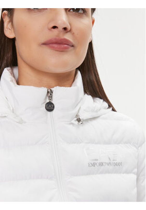 EA7 Emporio Armani Kurtka przejściowa 8NTB23 TNF8Z 1100 Biały Regular Fit. Kolor: biały. Materiał: syntetyk