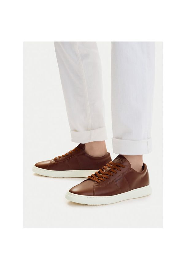 GANT - Sneakersy Gant. Kolor: brązowy