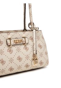 Guess Torebka Carrie Logo HWGP98 98080 Écru. Kolor: kremowy. Materiał: skórzane #5
