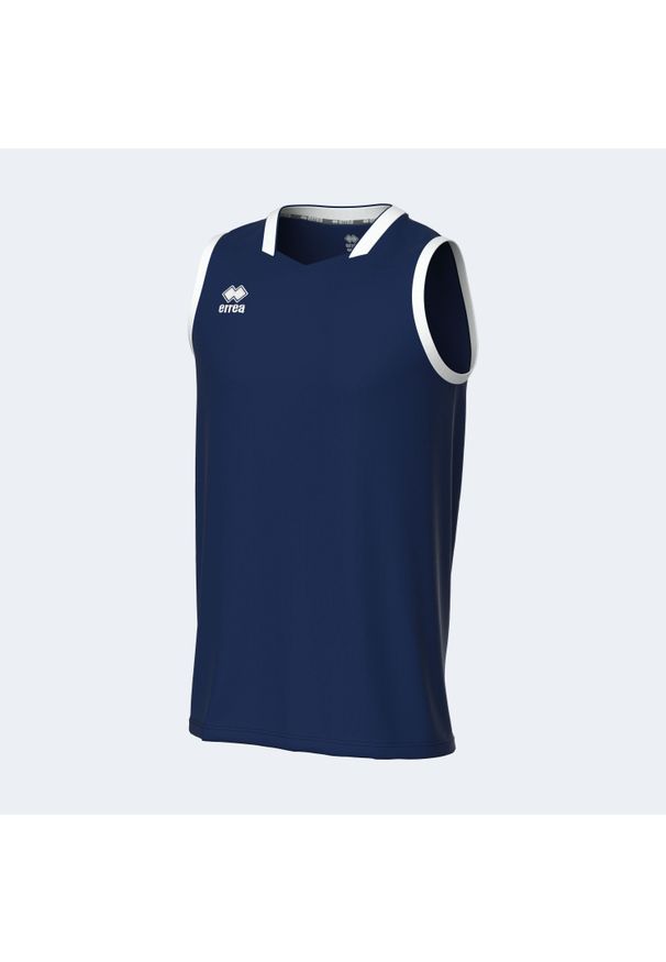 ERREA - Jersey Errea Magic. Kolor: niebieski, wielokolorowy, biały. Materiał: jersey. Długość rękawa: bez rękawów. Sport: koszykówka