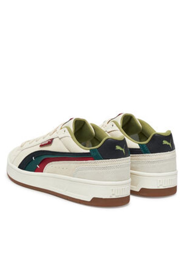 Puma Sneakersy Court Classico Greenside 401612 01 Beżowy. Kolor: beżowy. Materiał: zamsz, skóra