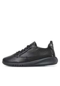 Geox Sneakersy D Aerantis A D02HNA 00085 C9996 Czarny. Kolor: czarny. Materiał: skóra #6