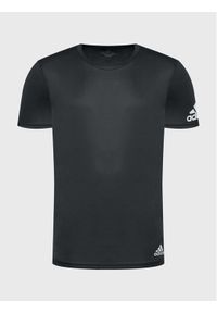 Adidas - adidas Koszulka techniczna Run It HB7470 Czarny Regular Fit. Kolor: czarny. Materiał: syntetyk. Sport: bieganie