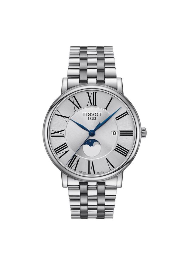 TISSOT PROMOCJA CARSON PREMIUM GENT MOONPHASE T122.423.11.033.00