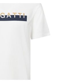 Bugatti T-Shirt 8350-75043C Biały Regular Fit. Kolor: biały. Materiał: bawełna #2