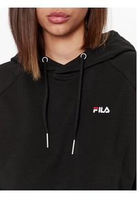 Fila Bluza FAW0457 Czarny Regular Fit. Kolor: czarny. Materiał: bawełna