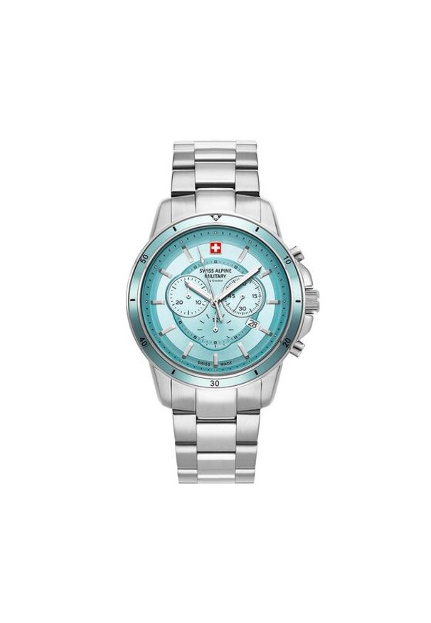 Swiss Alpine Military Zegarek 7089.9131 Srebrny. Kolor: srebrny