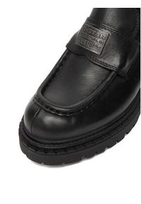 G-Star RAW - G-Star Raw Loafersy EO-DOLUNAY-25FW05 Czarny. Kolor: czarny. Materiał: skóra #6