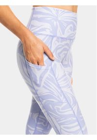 Roxy Legginsy Heart Into Ankl Ndpt ERJNP03492 Fioletowy Slim Fit. Kolor: fioletowy. Materiał: syntetyk #4