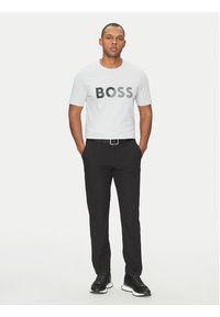 BOSS Spodnie materiałowe T_Commuter 50534303 Czarny Slim Fit. Kolor: czarny. Materiał: syntetyk #4