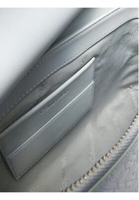 Calvin Klein Torebka Ck Must Satchel_Mono K60K613181 Szary. Kolor: szary. Materiał: skórzane #4